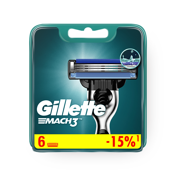 Кассеты Gillette Mach 3