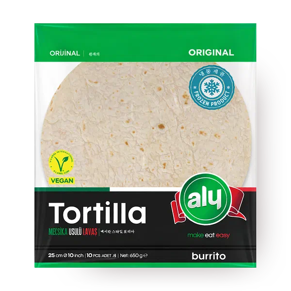 Тортилья пшенечная Aly 25 см 10 шт