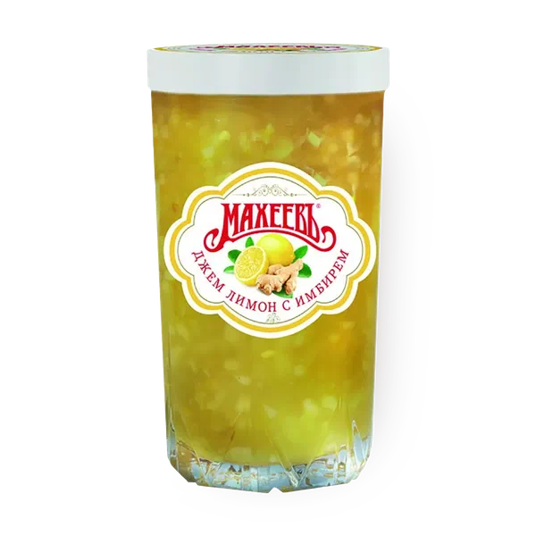 Джем лимон с имбирём «Махеевъ»