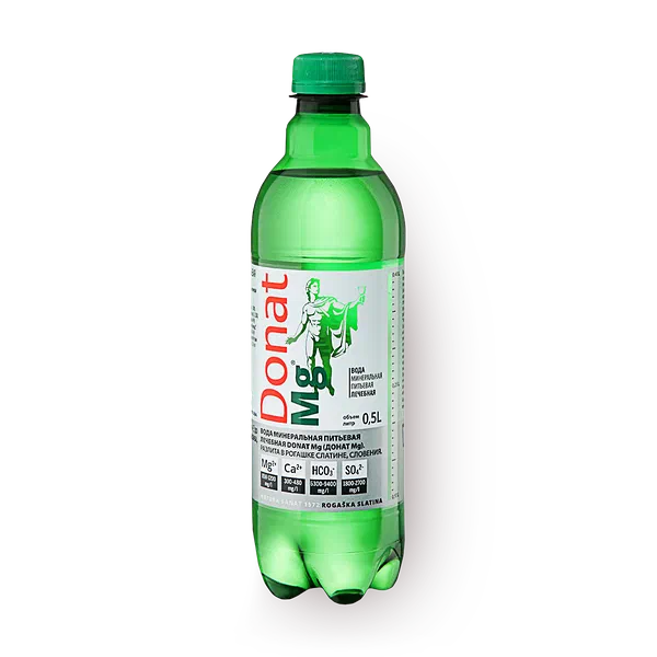 Вода минеральная Donat Mg газированная