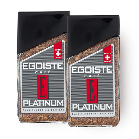 Кофе растворимый Egoiste Platinum, 100 g, 2 шт