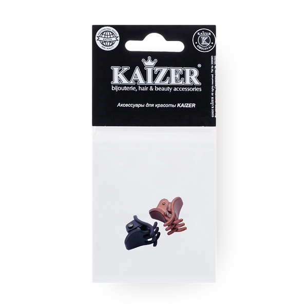 Заколка-краб Kaizer покрытие soft touch