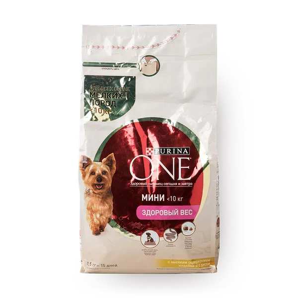 Сухой корм для взрослых собак Purina One Mini со вкусом говядины