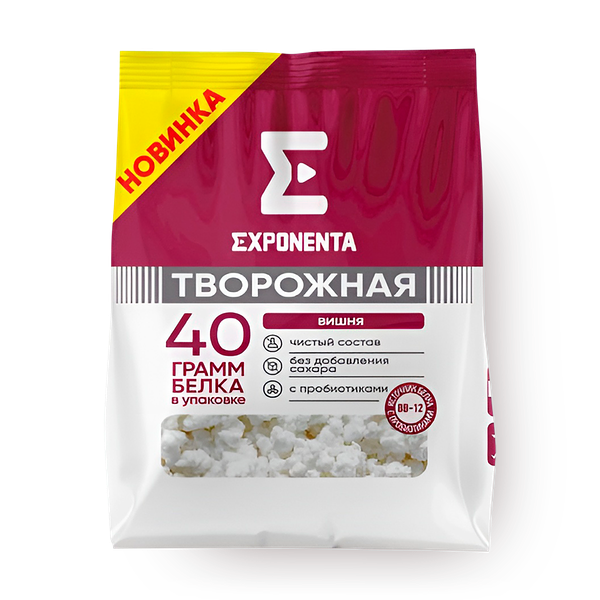 Творожная масса Exponenta вишня
