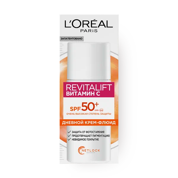 Крем-флюид дневной L'Oreal Paris Revitalift Витамин С SPF 50