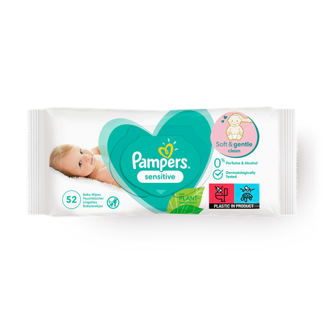 Салфетки влажные детские Pampers Sensitive