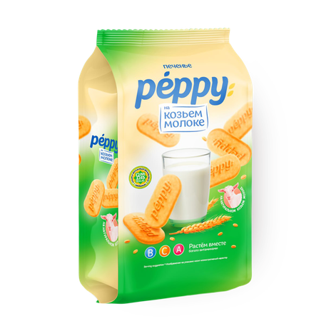 Печенье сахарное Peppy Crafers