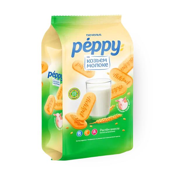 Печенье сахарное Peppy Crafers