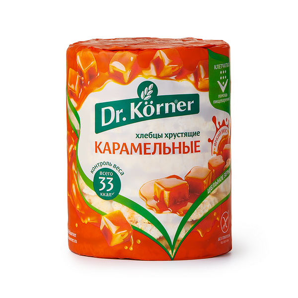 Хлебцы карамель­ные Dr. Korner