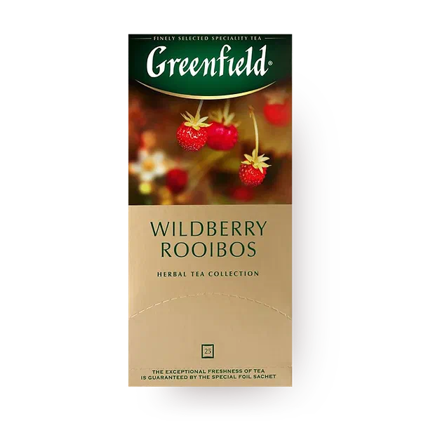 Чай Wildberry Roоibos Greenfield в пакетиках