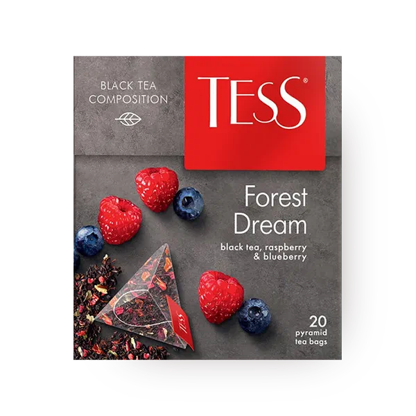 Чай чёрный Forest Dream Tess в пирамидках