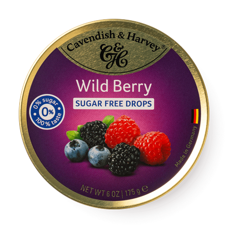 Леденцы Wild Berry Cavendish&Harvey Sugar Free
