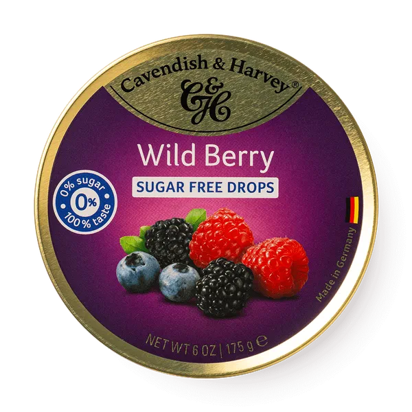 Леденцы Wild Berry Cavendish&Harvey Sugar Free