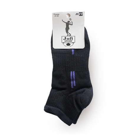 Носки Juft Спорт чёрные 37-39