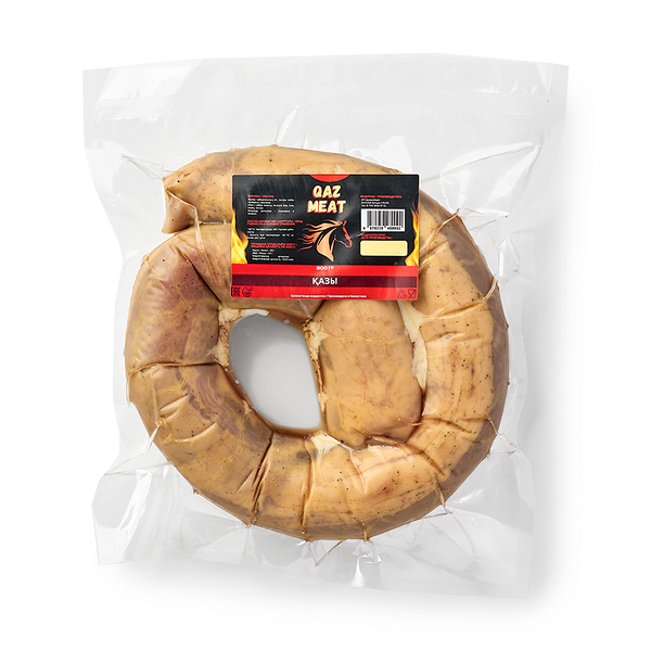 Колбаса Казы из конины Qaz Meat