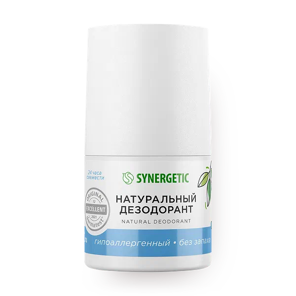 Дезодорант натуральный Synergetic без запаха