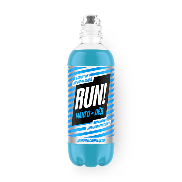 Напиток витаминизированный Run манго негазированный