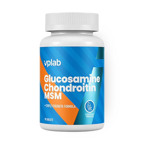 Глюкозамин и Хондроитин Vplab Glucosamine Chondroitin MSM капсулы