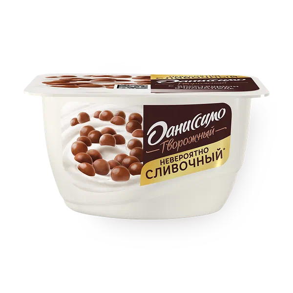 Продукт творожный «Даниссимо» с хрустящими шариками 7,2%