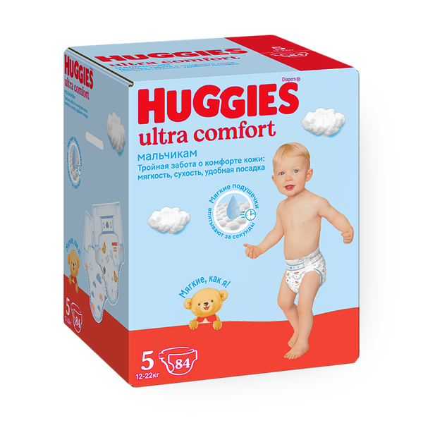 Подгузники Huggies Ultra Comfort 5