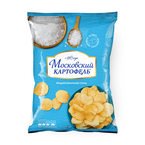 Чипсы Московский Картофель с йодированной солью