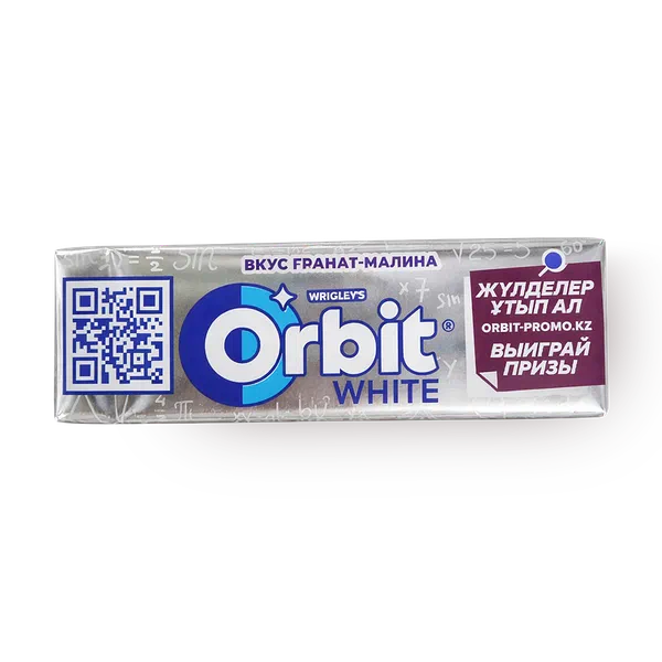 Жевательная резинка Orbit White гранат-малина