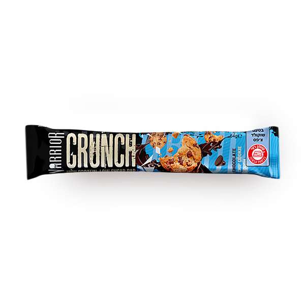 WARRIOR protein crunch snack  Chocolate chips flavor