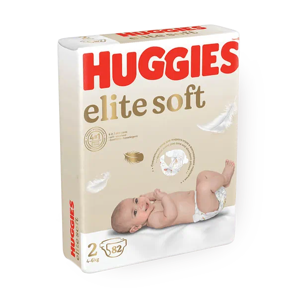 Подгузники Huggies Elite Soft 2