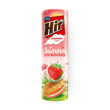 Печенье-сэндвич Bahlsen Hit Strawberry
