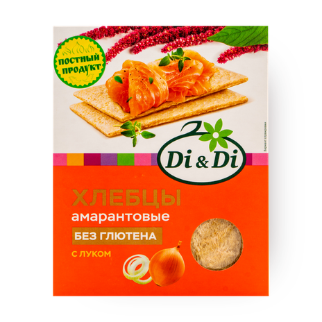 Хлебцы амарантовые Di&Di с луком