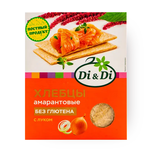 Хлебцы амарантовые Di&Di с луком