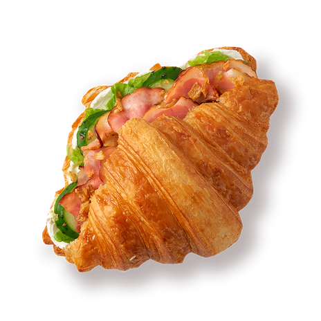 Круассан с беконом и творожным сыром «Из Лавки»