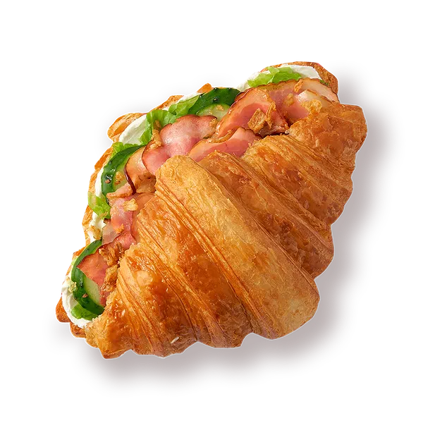 Круассан с беконом и творожным сыром «Из Лавки»