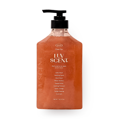 Гель-скраб для душа Luvscent Cozy Fire