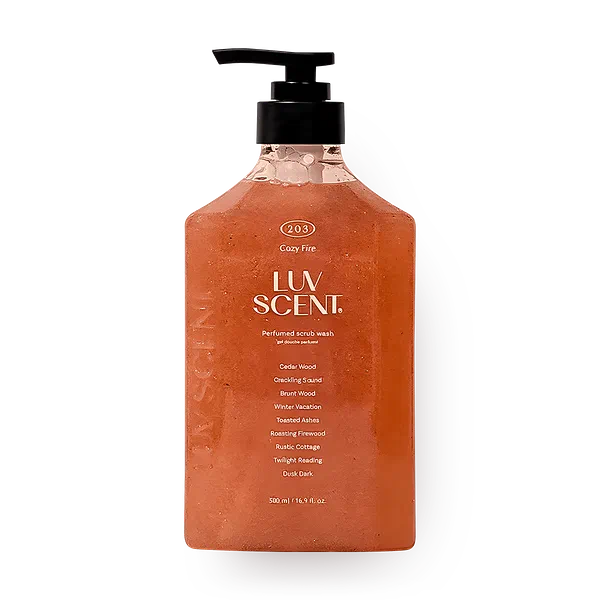 Гель-скраб для душа Luvscent Cozy Fire