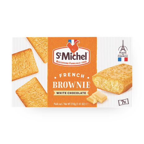 Пирожное Брауни StMichel с белым шоколадом