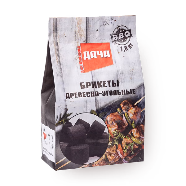 Брикеты древесно-угольные «Дача»