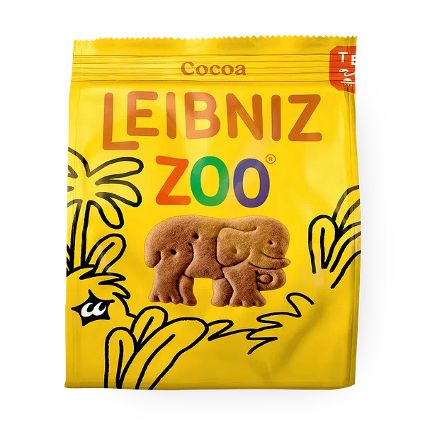 Печенье Leibniz Zoo Cacoa