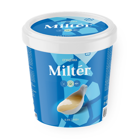 Молоко сгущённое с сахаром Milter 8,5%