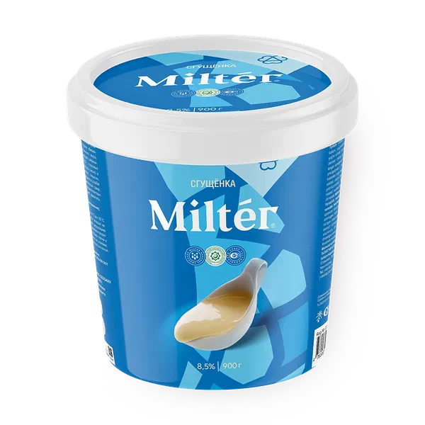 Молоко сгущённое с сахаром Milter 8,5%