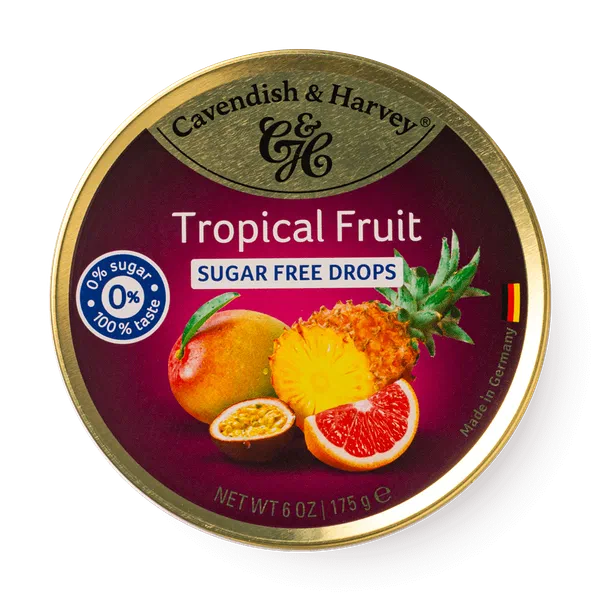 Леденцы Tropical Cavendish&Harvey Sugar Free