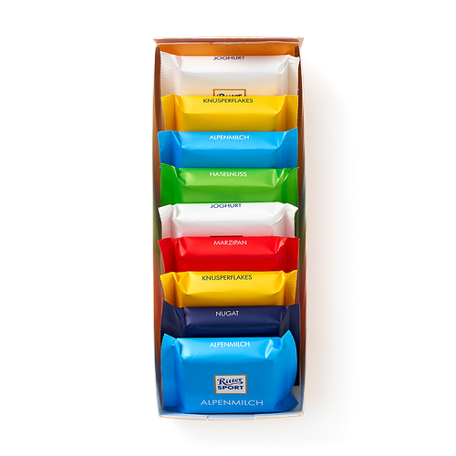 Шоколад Ritter Sport Mini Tower Яркая коллекция, 150 г — купить с