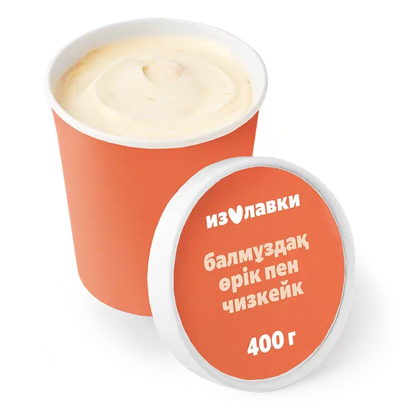 Мороженое Абрикосовый чизкейк «Из Лавки»