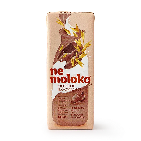 Напиток овсяный Nemoloko шоколадный