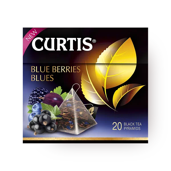 Чай чёрный Blue Berries Blues Curtis в пирамидках
