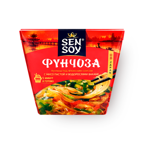Фунчоза Sen Soy под японским соусом терияки