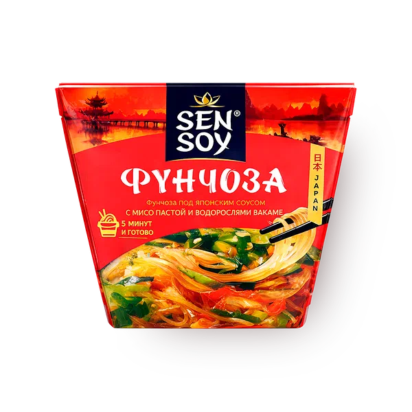 Фунчоза Sen Soy под японским соусом терияки