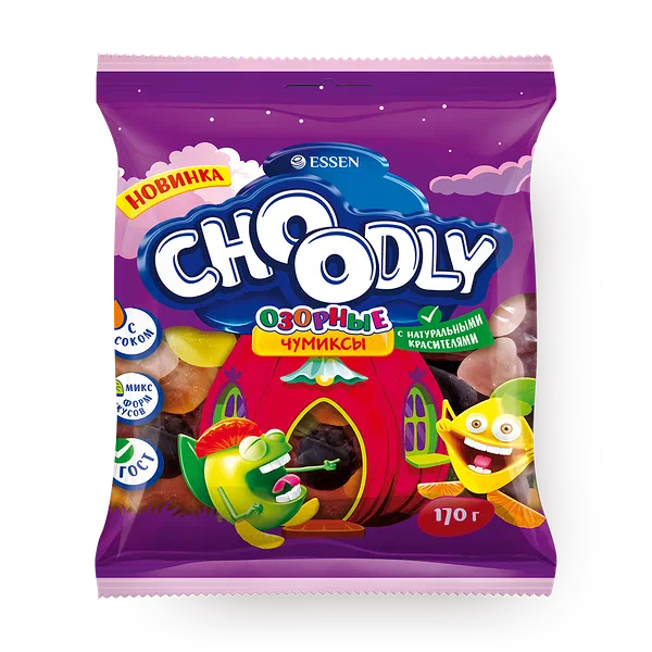 Мармелад жевательный Озорные чумиксы Choodly Essen