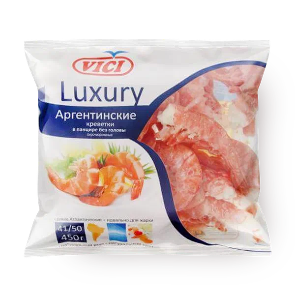 Аргентинские красные креветки в панцире Vici