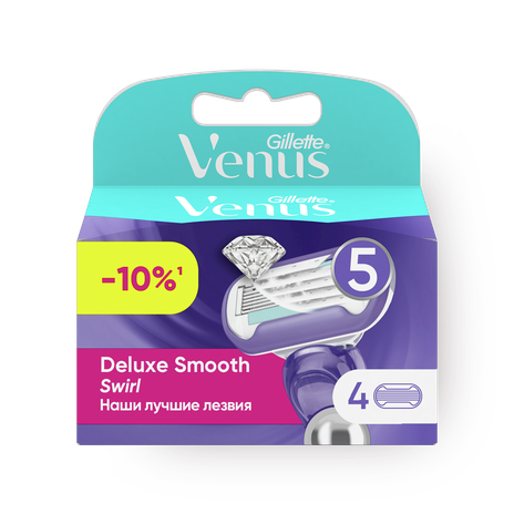 Кассеты для станка Venus Deluxe Smooth Swirl